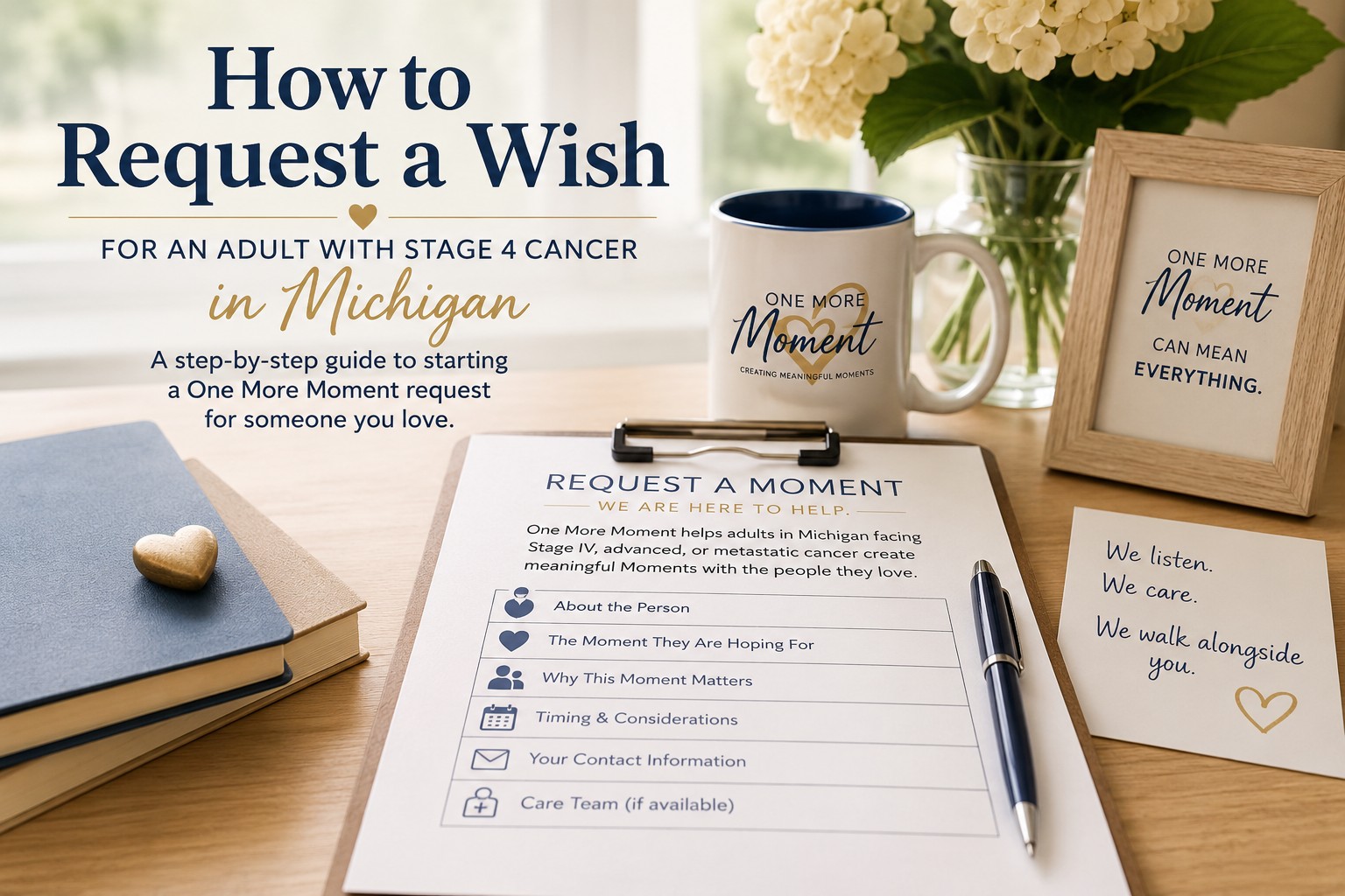How to Request a Wish for an Adult With Stage 4 Cancer in Michigan